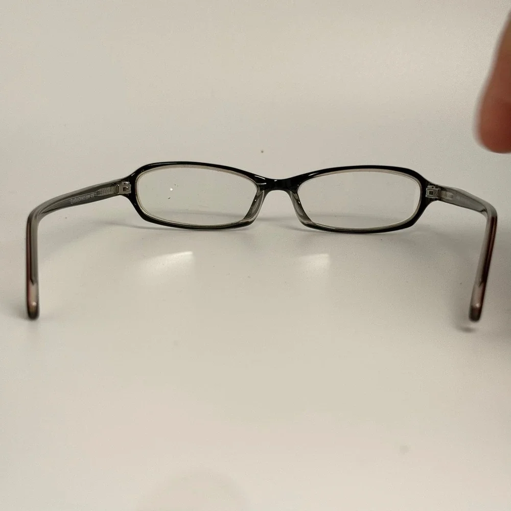 EyeBuyDirect HT066 Black Clear Oval Eyeglass Frames 50-16-135